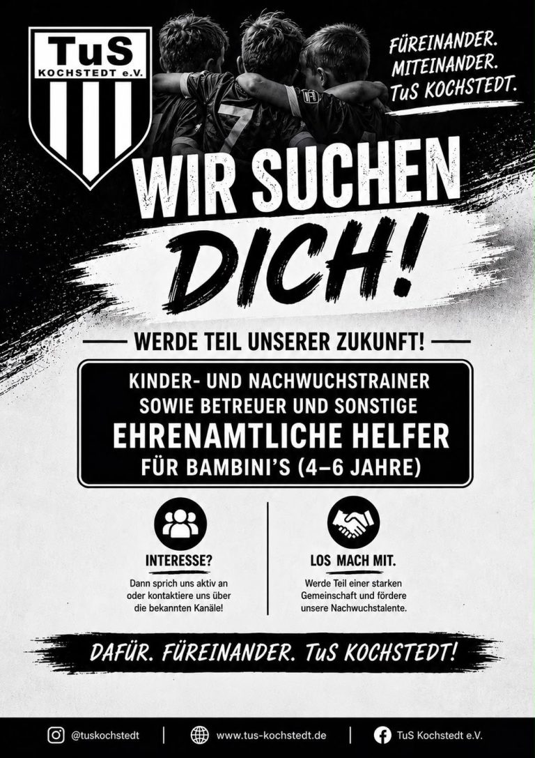 Wir suchen Verstärkung